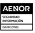 sello AENOR ISO 27001